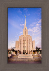 Oquirrh Mountain Temple - Steps to the Temple by Scott Jarvie