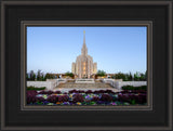 Oquirrh Mountain Temple - Garden Steps by Scott Jarvie