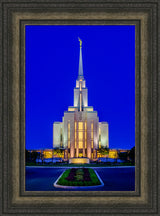 Oquirrh Mountain Temple - From the Front by Scott Jarvie