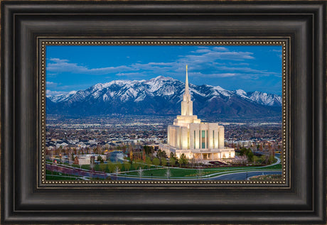 Oquirrh Mountain Temple - A Valley of Faith by Scott Jarvie