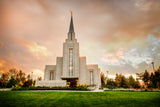 Vancouver Temple - Sunset by Scott Jarvie