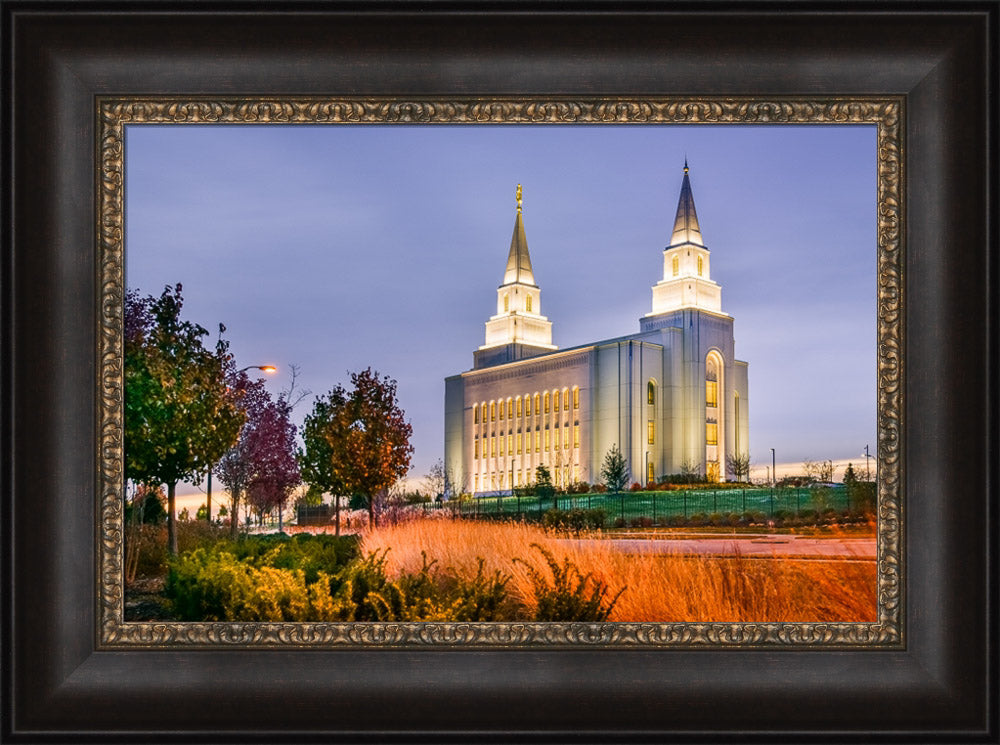 Kansas City Temple - Colorful Morning by Scott Jarvie