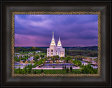 Kansas City Temple - Purple Skies by Scott Jarvie