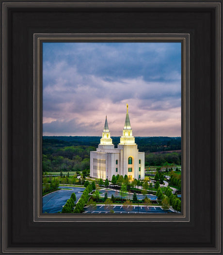 Kansas City Temple - Spring Storms by Scott Jarvie