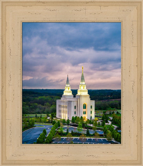 Kansas City Temple - Spring Storms by Scott Jarvie