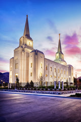 Brigham City Temple - Sunrise by Scott Jarvie