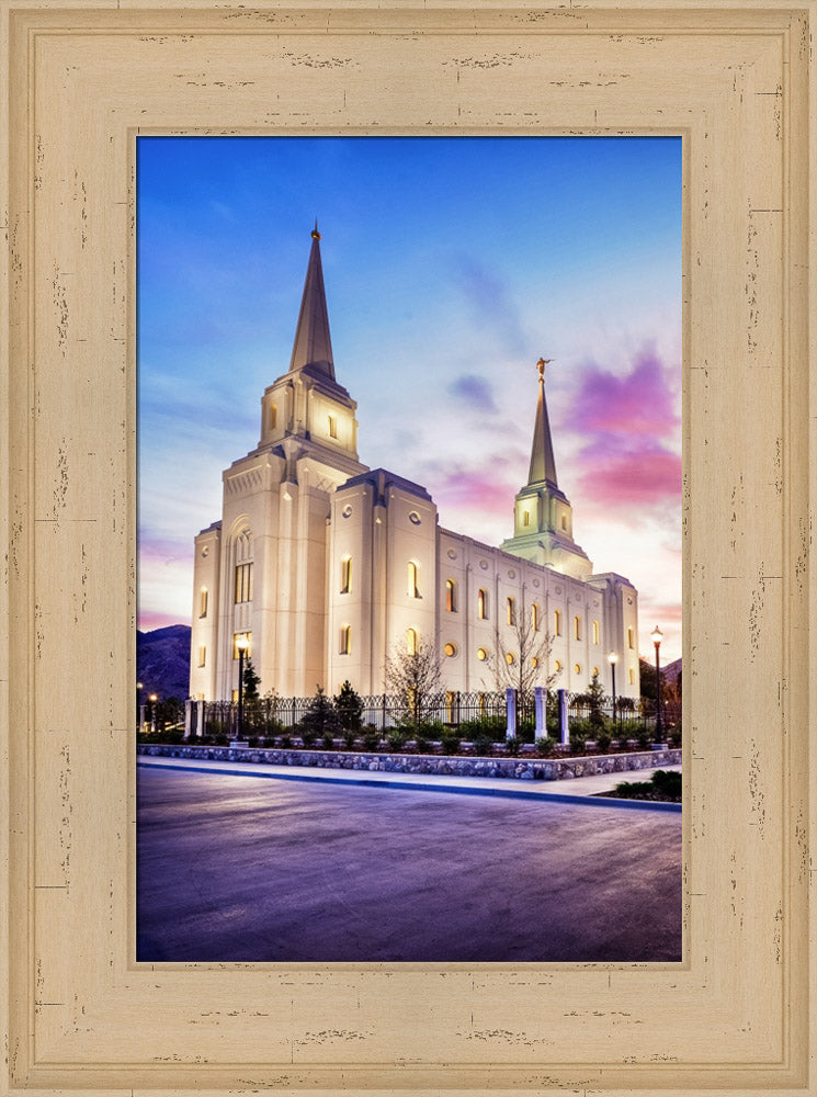 Brigham City Temple - Sunrise by Scott Jarvie