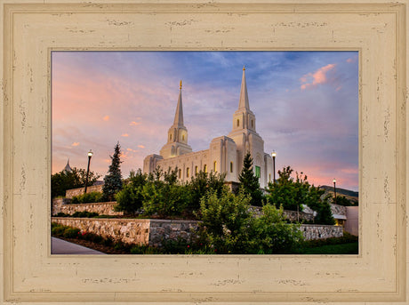 Brigham City Temple - Garden View by Scott Jarvie