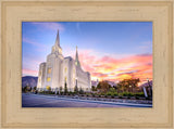 Brigham City Temple - Cloudy Sunrise by Scott Jarvie