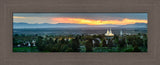 Brigham City Temple - Valley at Sunset by Scott Jarvie