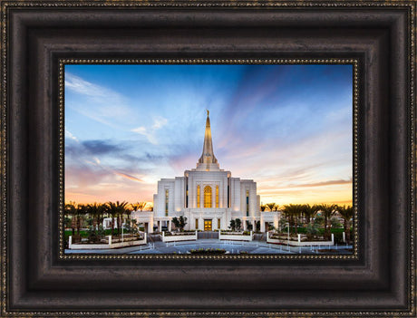 Gilbert Temple - Bright Sunset by Scott Jarvie