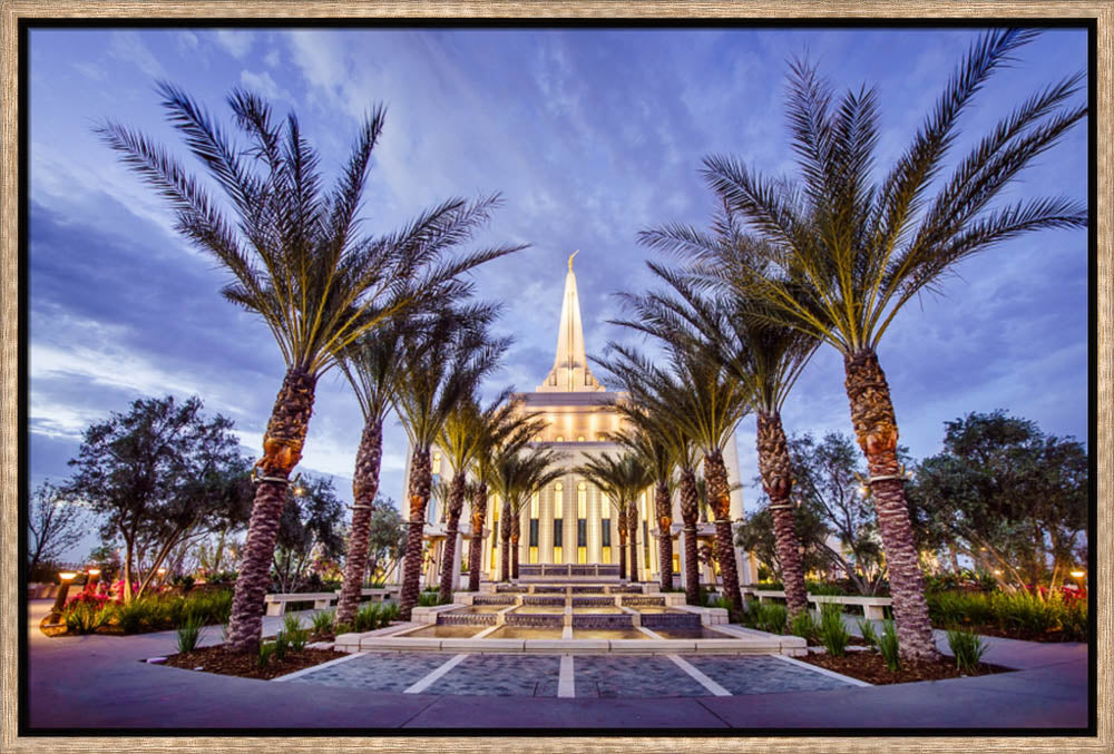 Gilbert Temple - Palms by Scott Jarvie