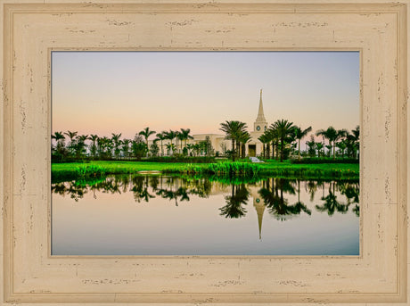 Fort Lauderdale Temple - Mirrored by Scott Jarvie