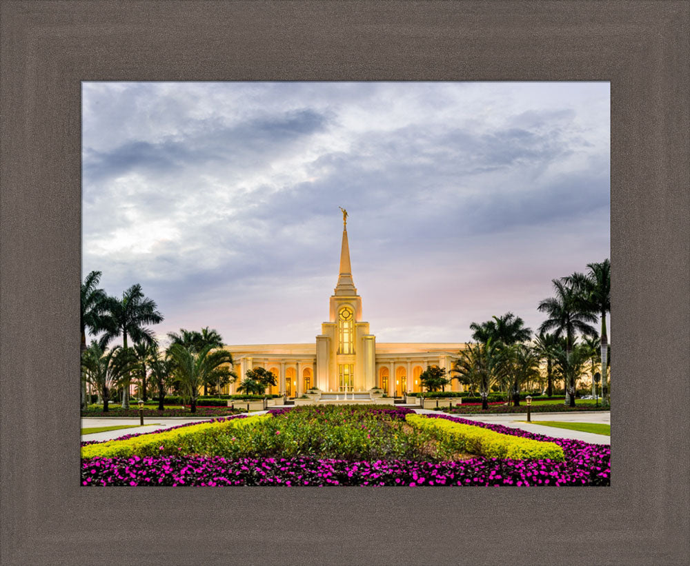 Fort Lauderdale Temple - Temple Entrance by Scott Jarvie