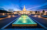 Phoenix Arizona Temple- Reflecting Pool 10x15 gallery wrap