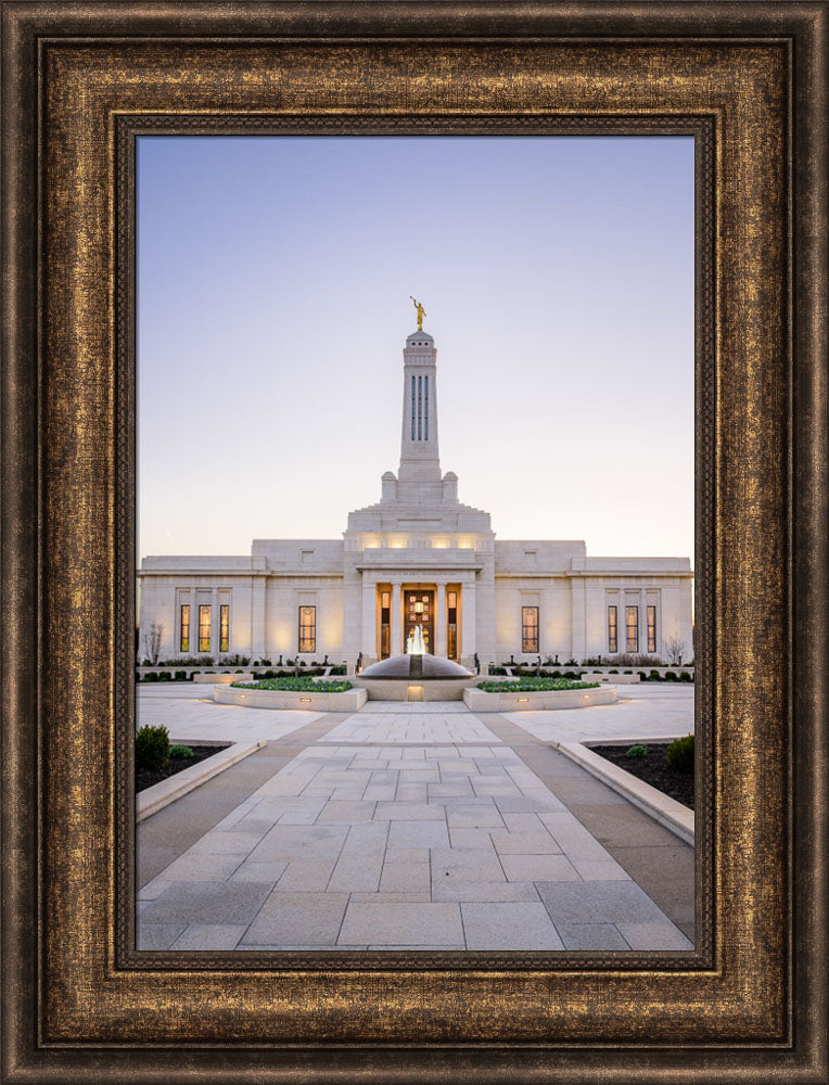 Indianapolis Temple - The Way to the Temple by Scott Jarvie