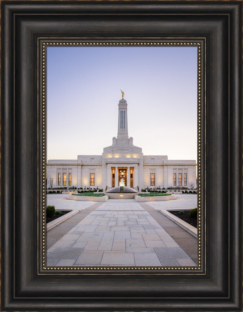 Indianapolis Temple - The Way to the Temple by Scott Jarvie