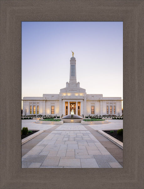 Indianapolis Temple - The Way to the Temple by Scott Jarvie