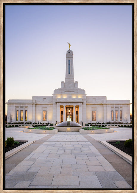 Indianapolis Temple - The Way to the Temple by Scott Jarvie