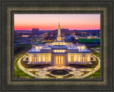 Indianapolis Temple - Above the City by Scott Jarvie