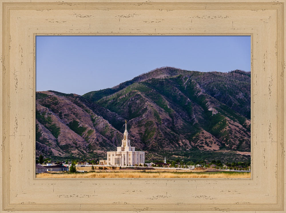 Payson Temple - Mountain View by Scott Jarvie