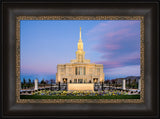 Payson Temple - Sunrise Front by Scott Jarvie