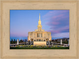 Payson Temple - Sunrise Front by Scott Jarvie