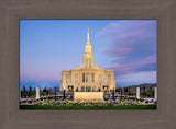 Payson Temple - Sunrise Front by Scott Jarvie