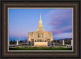 Payson Temple - Sunrise Front by Scott Jarvie