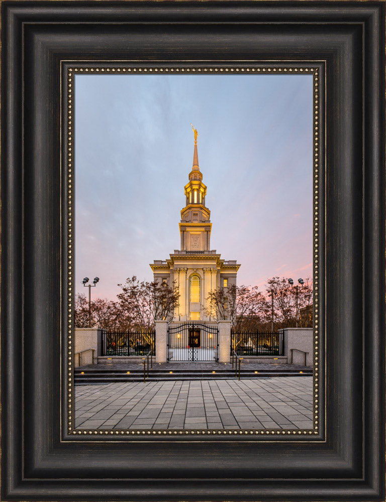 Philadelphia Temple - Gates by Scott Jarvie