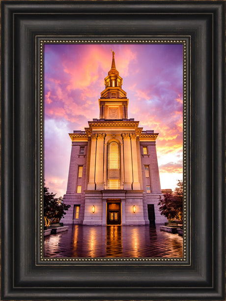 Philadephia Temple - - Sunset by Scott Jarvie