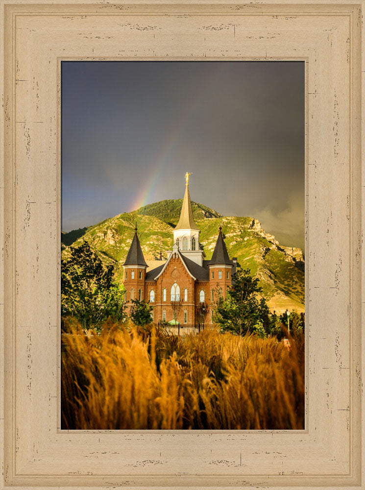 Provo City Center Temple - Golden Sunset by Scott Jarvie