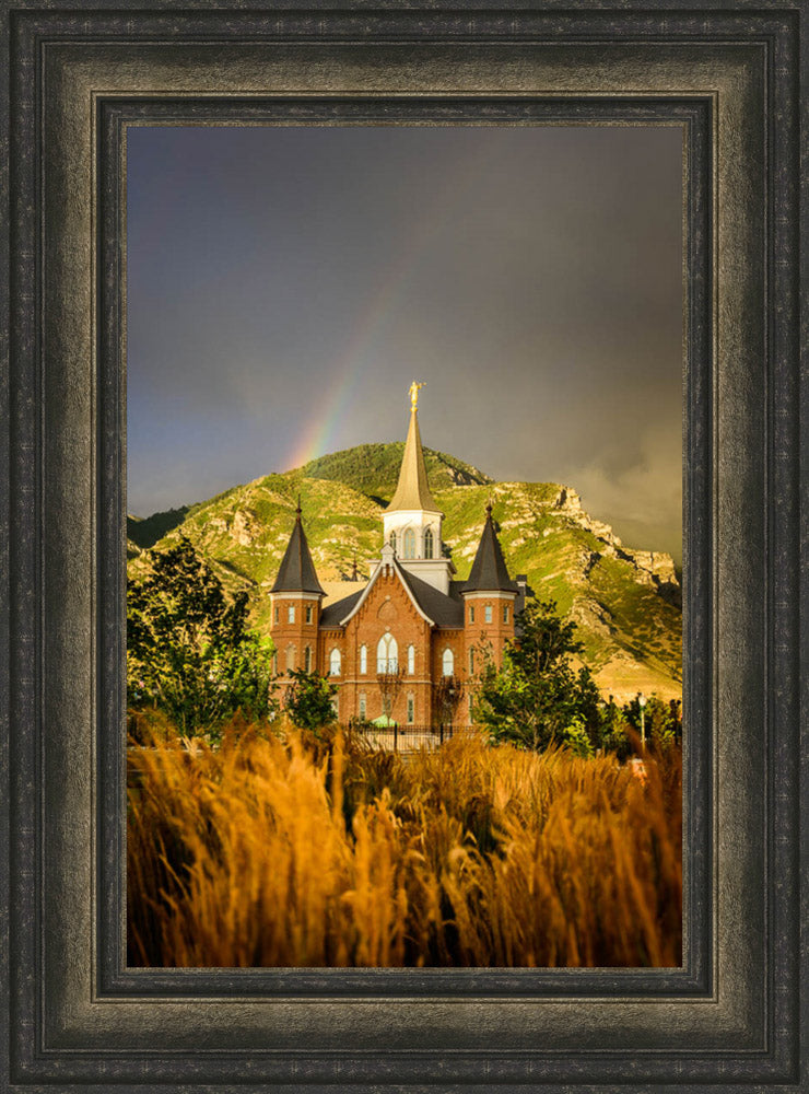 Provo City Center Temple - Golden Sunset by Scott Jarvie