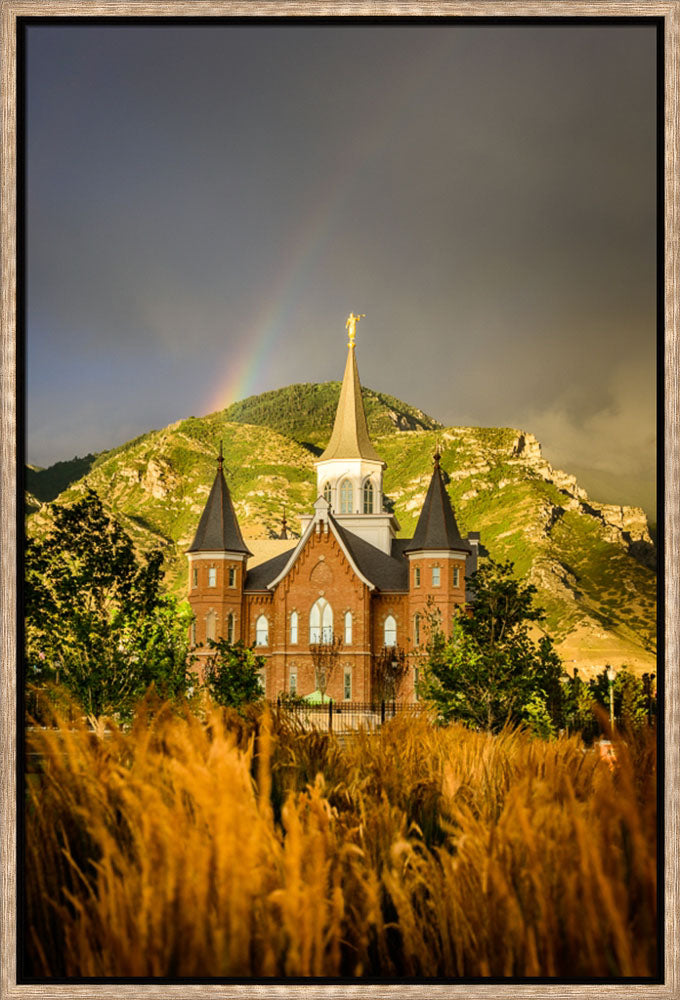 Provo City Center Temple - Golden Sunset by Scott Jarvie