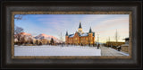 Provo City Center Temple - Snow Panorama by Scott Jarvie