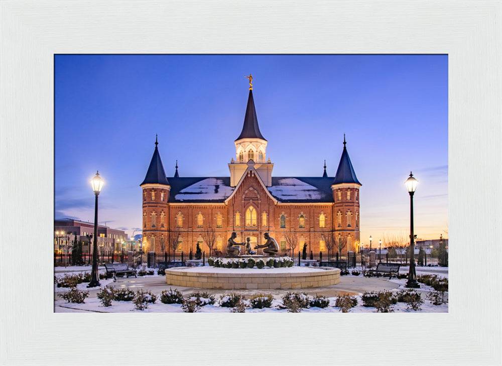 Provo City Center Temple - North Side by Scott Jarvie