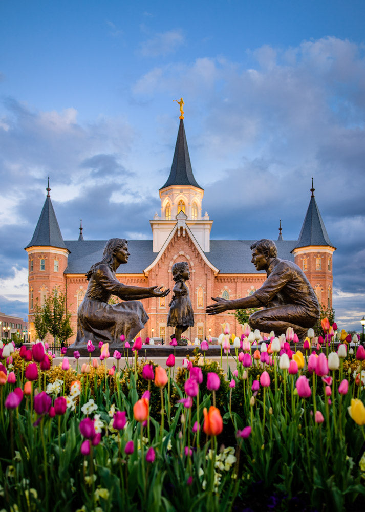 Provo City Center Temple - Family Time by Scott Jarvie