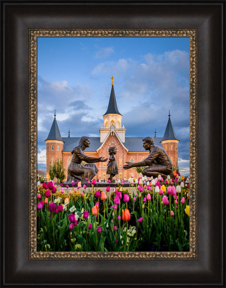 Provo City Center Temple - Family Time by Scott Jarvie