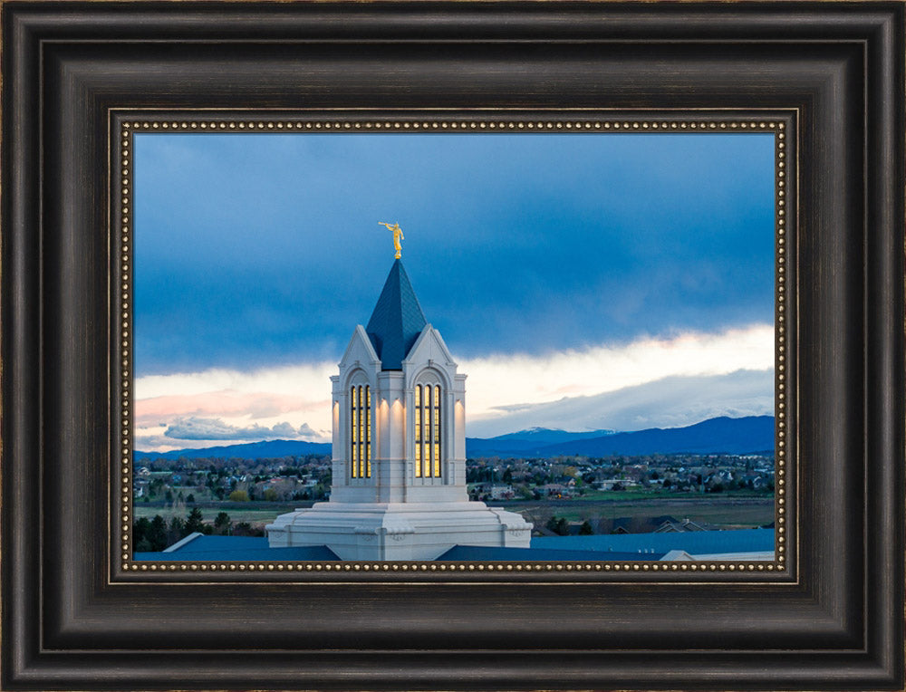 Fort Collins Temple - Spire by Scott Jarvie