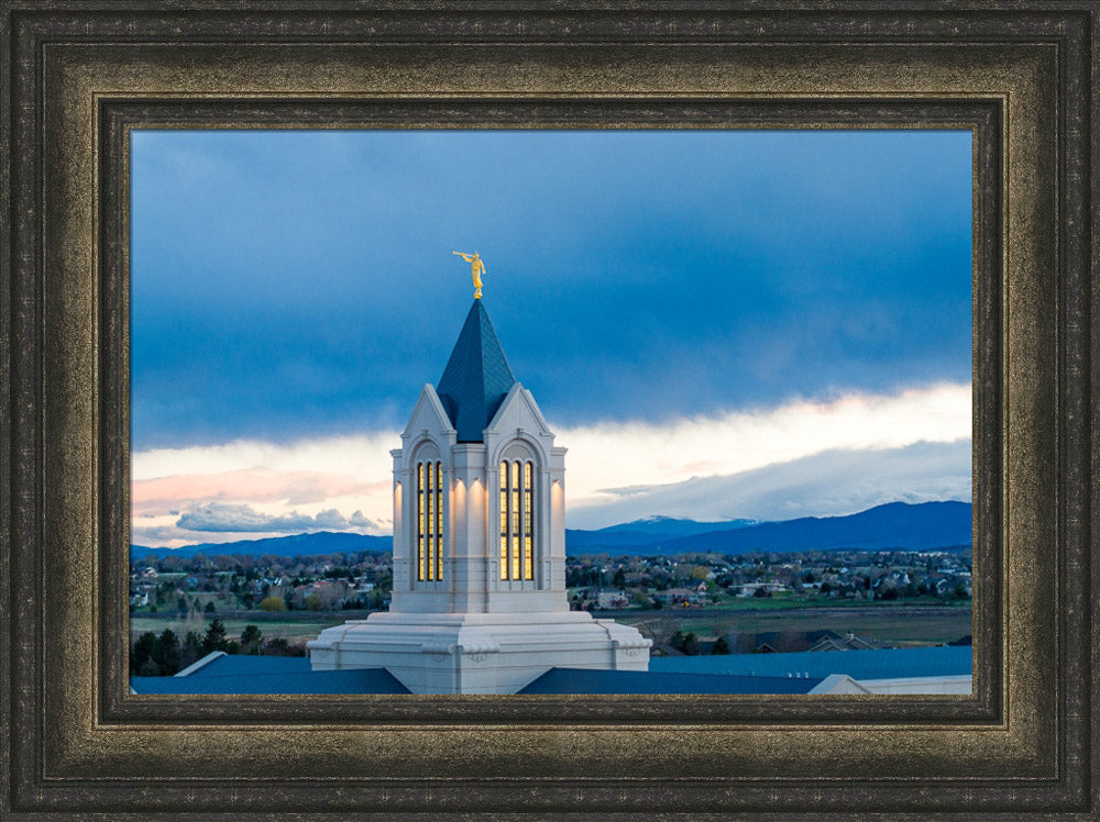 Fort Collins Temple - Spire by Scott Jarvie