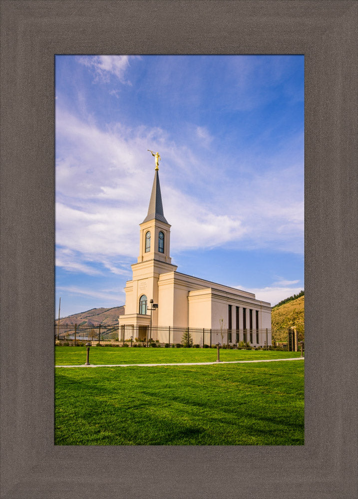 Star Valley Temple - Sunshine Glow by Scott Jarvie