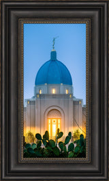 Tucson Temple - Cactus Twilight by Scott Jarvie