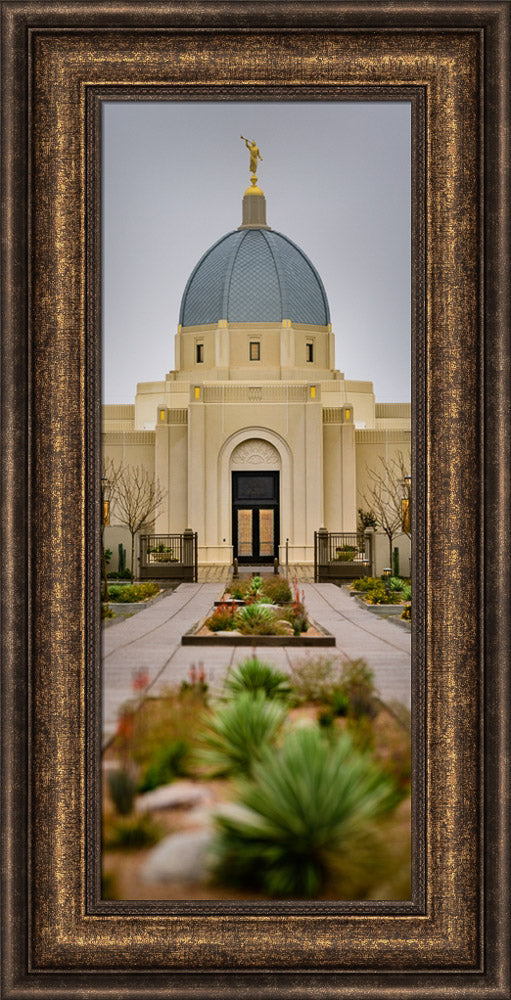 Tucson Temple - Vertical Panorama by Scott Jarvie