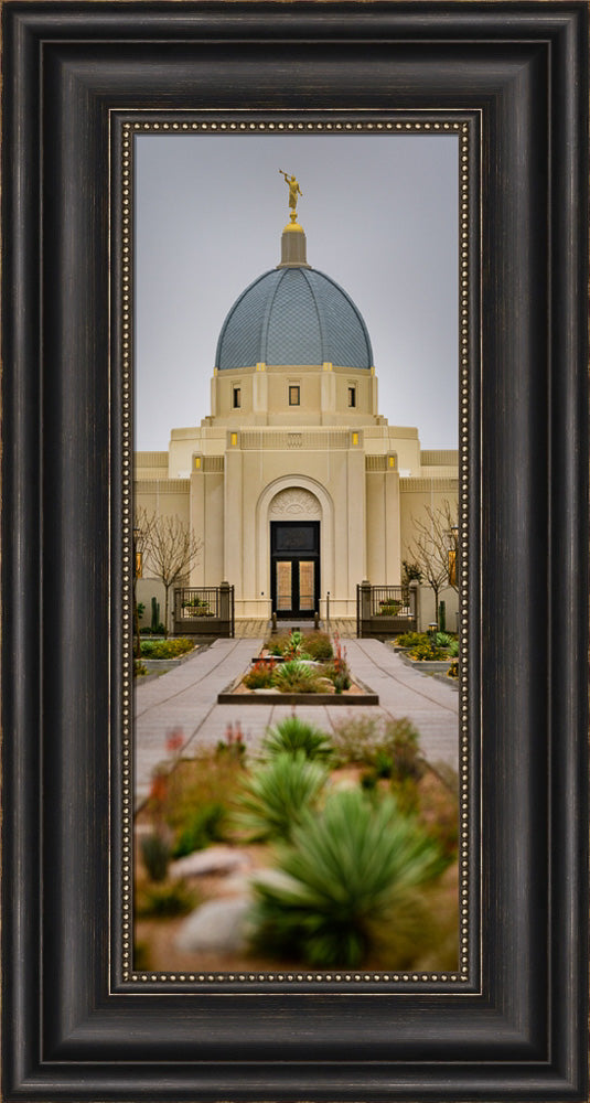 Tucson Temple - Vertical Panorama by Scott Jarvie