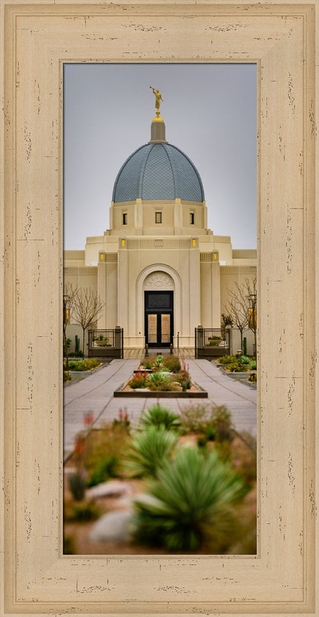 Tucson Temple - Vertical Panorama by Scott Jarvie