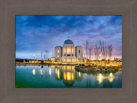 Meridian Temple - Blue Reflection by Scott Jarvie