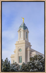 Cedar City Temple - Reaching up by Scott Jarvie