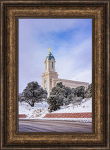 Cedar City Temple - Snowy Morning by Scott Jarvie