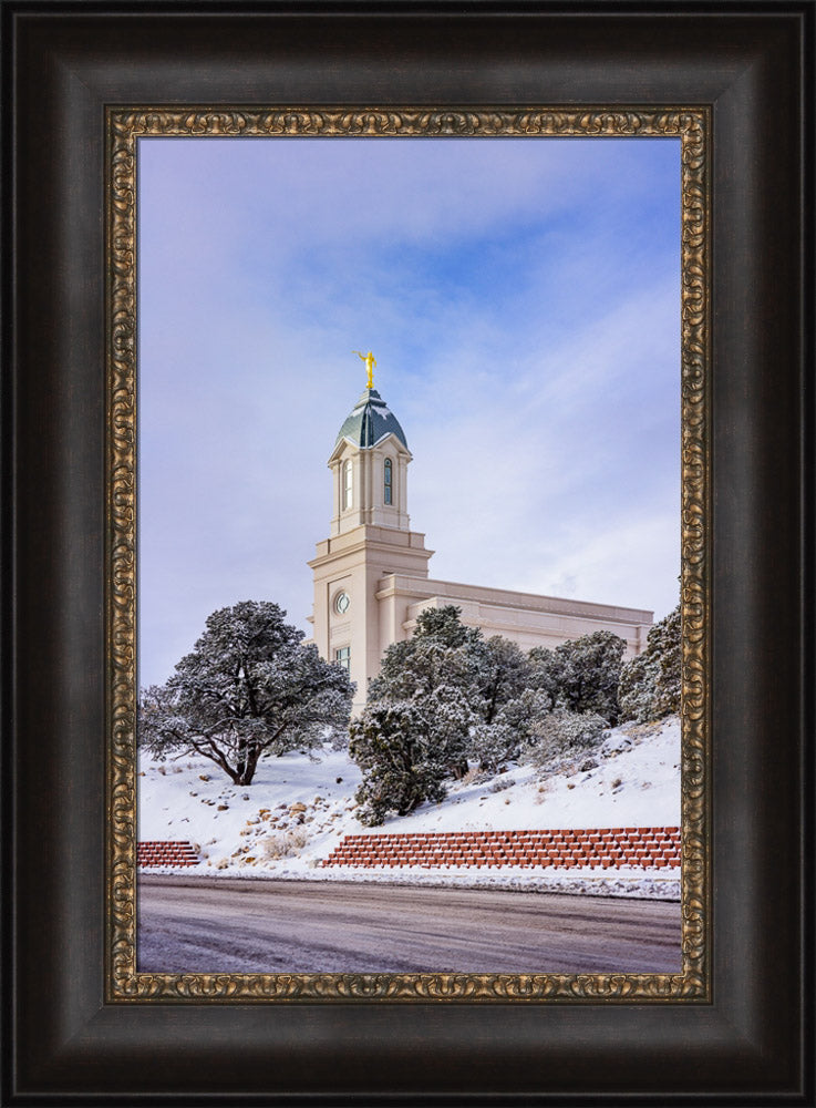 Cedar City Temple - Snowy Morning by Scott Jarvie