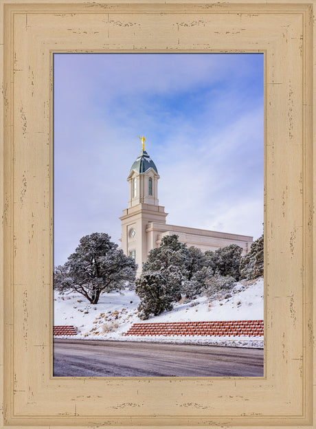 Cedar City Temple - Snowy Morning by Scott Jarvie